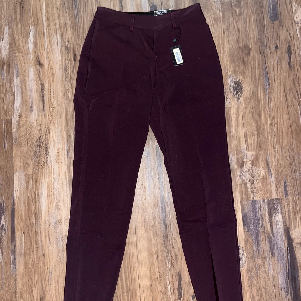 Dark purple publicist work pants trousers express